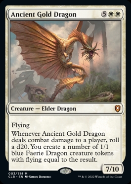 🔥 Ancient Gold Dragon Commander Legends- Battle for Baldur's Gate